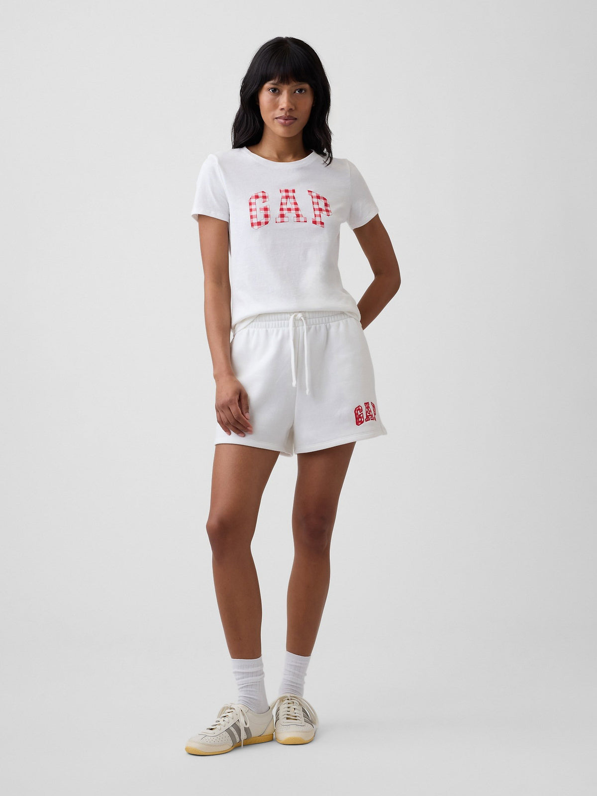 Beyaz Gap Logo T-shirt