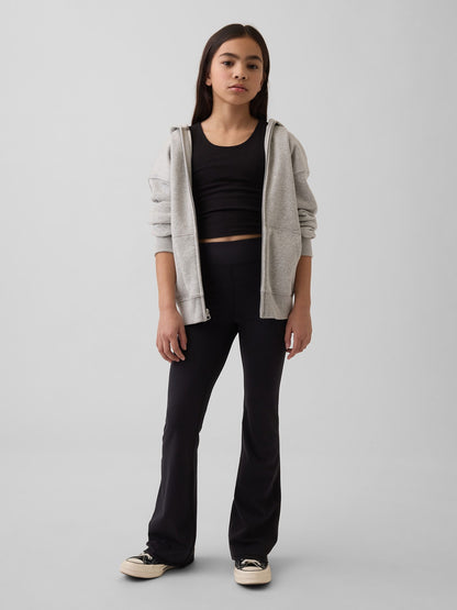 Siyah Performans Flare Leggings Tayt