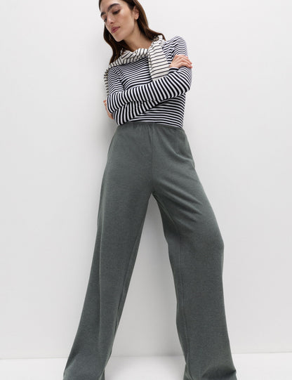 Geniş Paçalı Jogger Pantolon