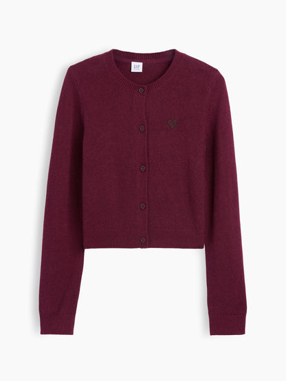 Bordo Cashsoft Relaxed Hırka