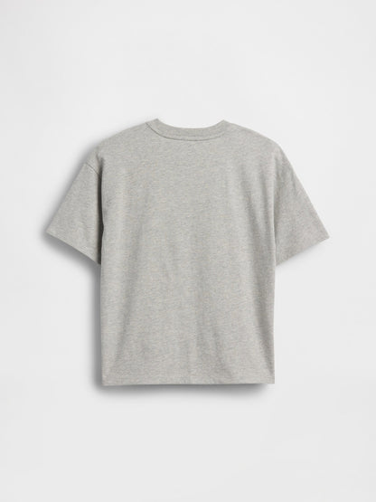 Açık Mavi Arch Logo T-shirt