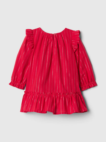 Kırmızı Çizgili 2'li Outfit Set