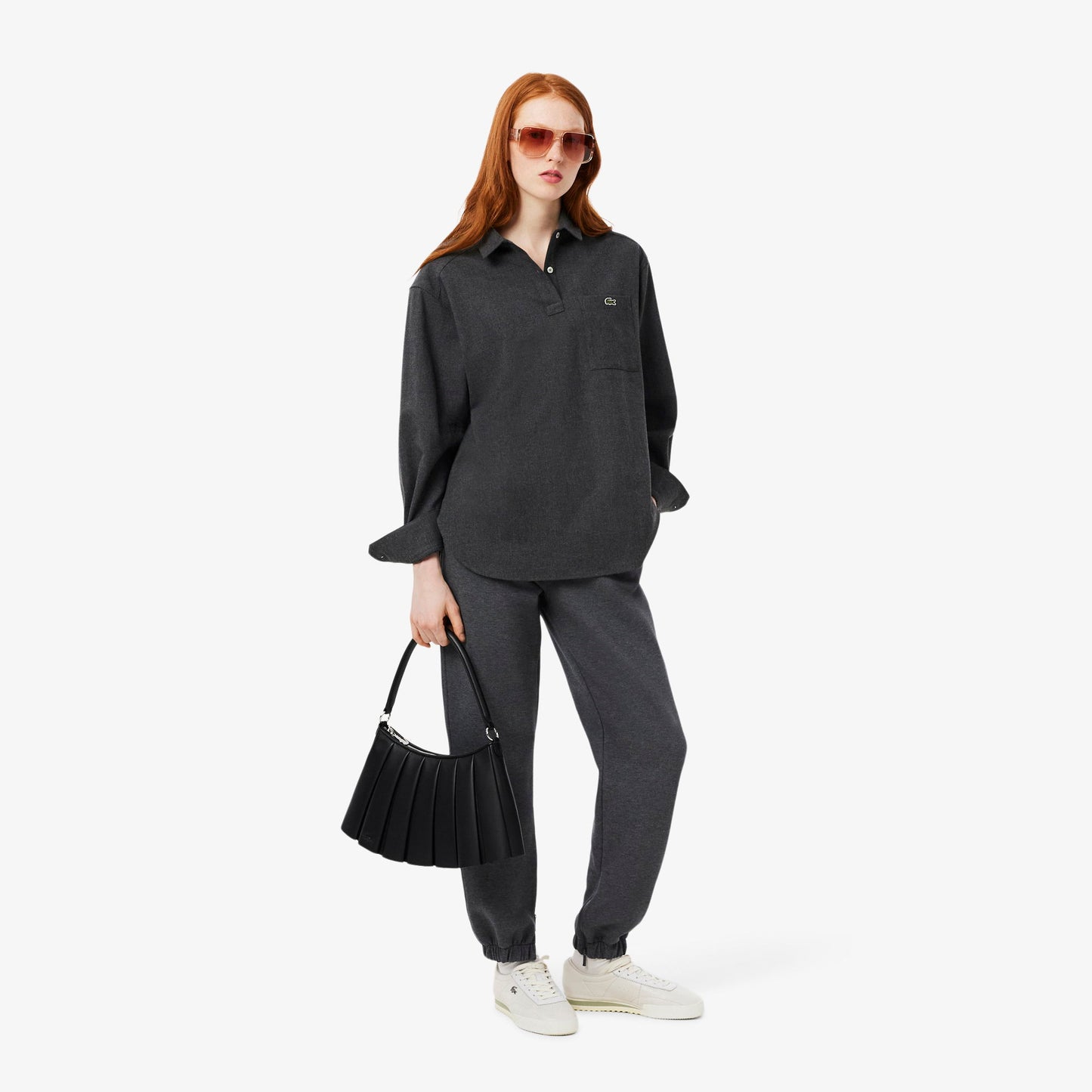 Lacoste Kadın Siyah Omuz Çantası