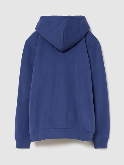 Koyu Mavi Vintagesoft Arch Logo Tam Fermuarlı Sweatshirt