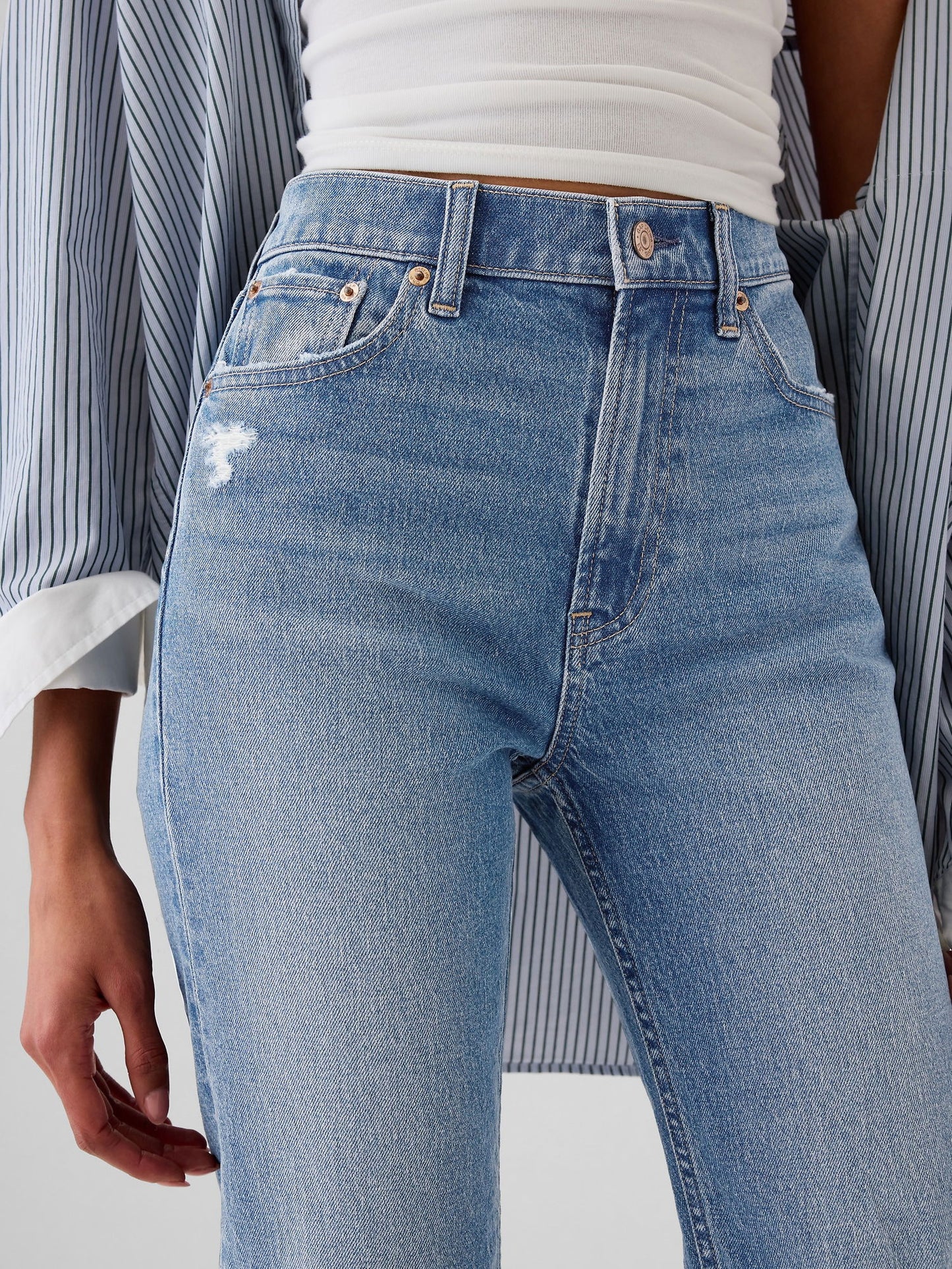 Mavi High Rise '90s Straight Jean Pantolon