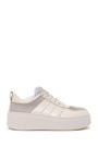 Bej Kadın Deri Dolgu Topuk Sneakerbej Kadın Deri Dolgu Topuk Sneaker -        23sfd380014
