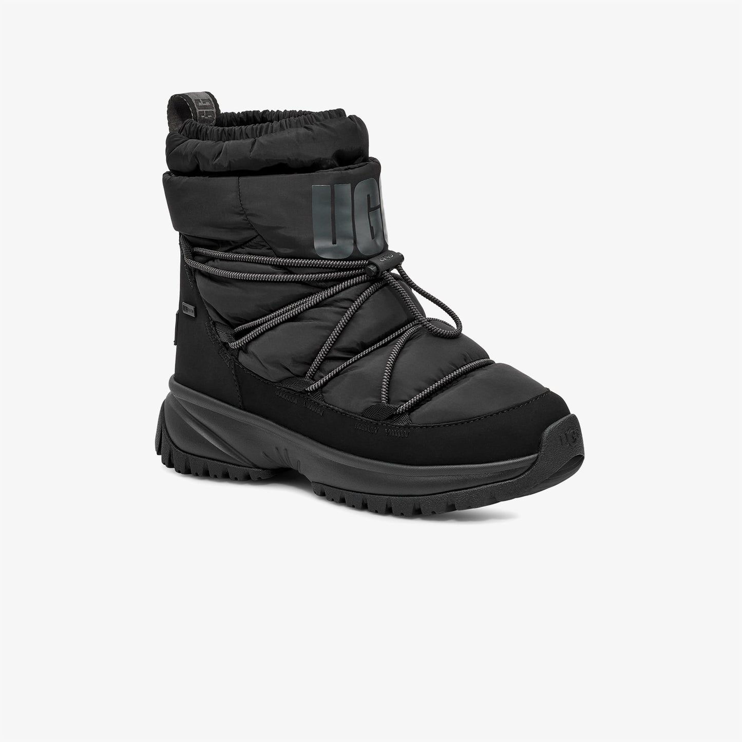 Ugg Yose Puffer Mid Kadın Siyah Bot