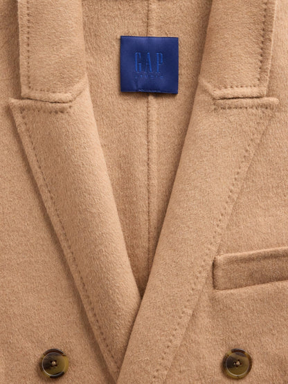 Açık Kahverengi Gapstudio Wool-blend Double-breasted Palto
