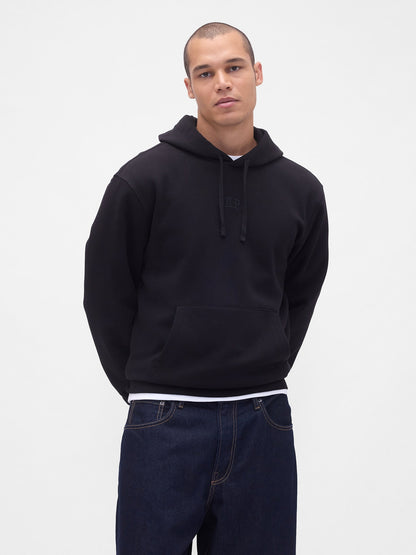 Siyah Relaxed Gap Mini-logo Sweatshirt