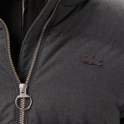 Lacoste Kadın Dik Yaka Koyu Gri Mont