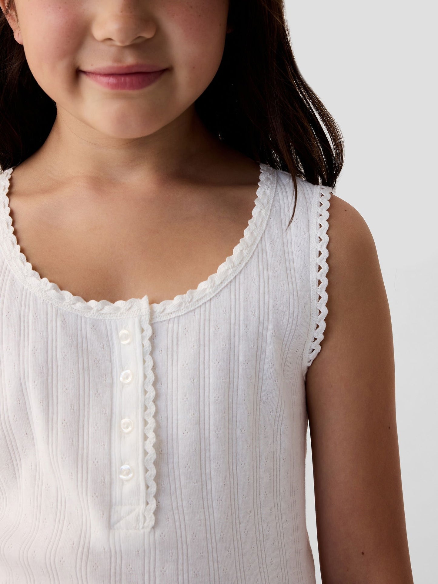 Kırık Beyaz Gap × Dôen Pointelle Atlet