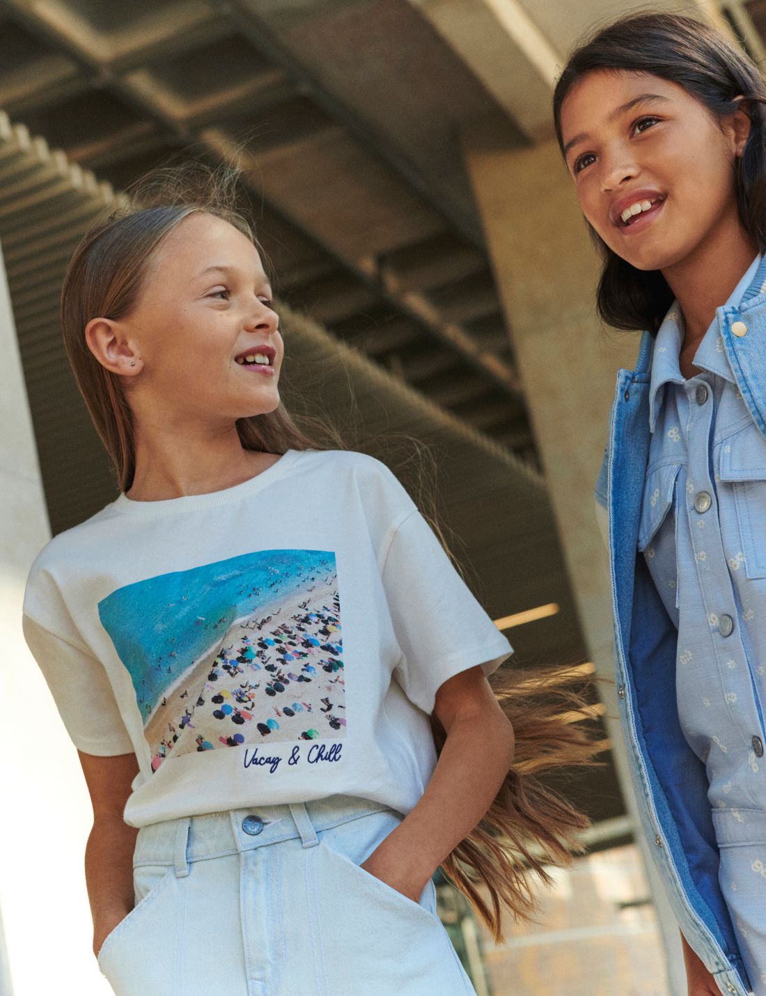 Saf Pamuklu Kısa Kollu T-shirt (6-16 Yaş)