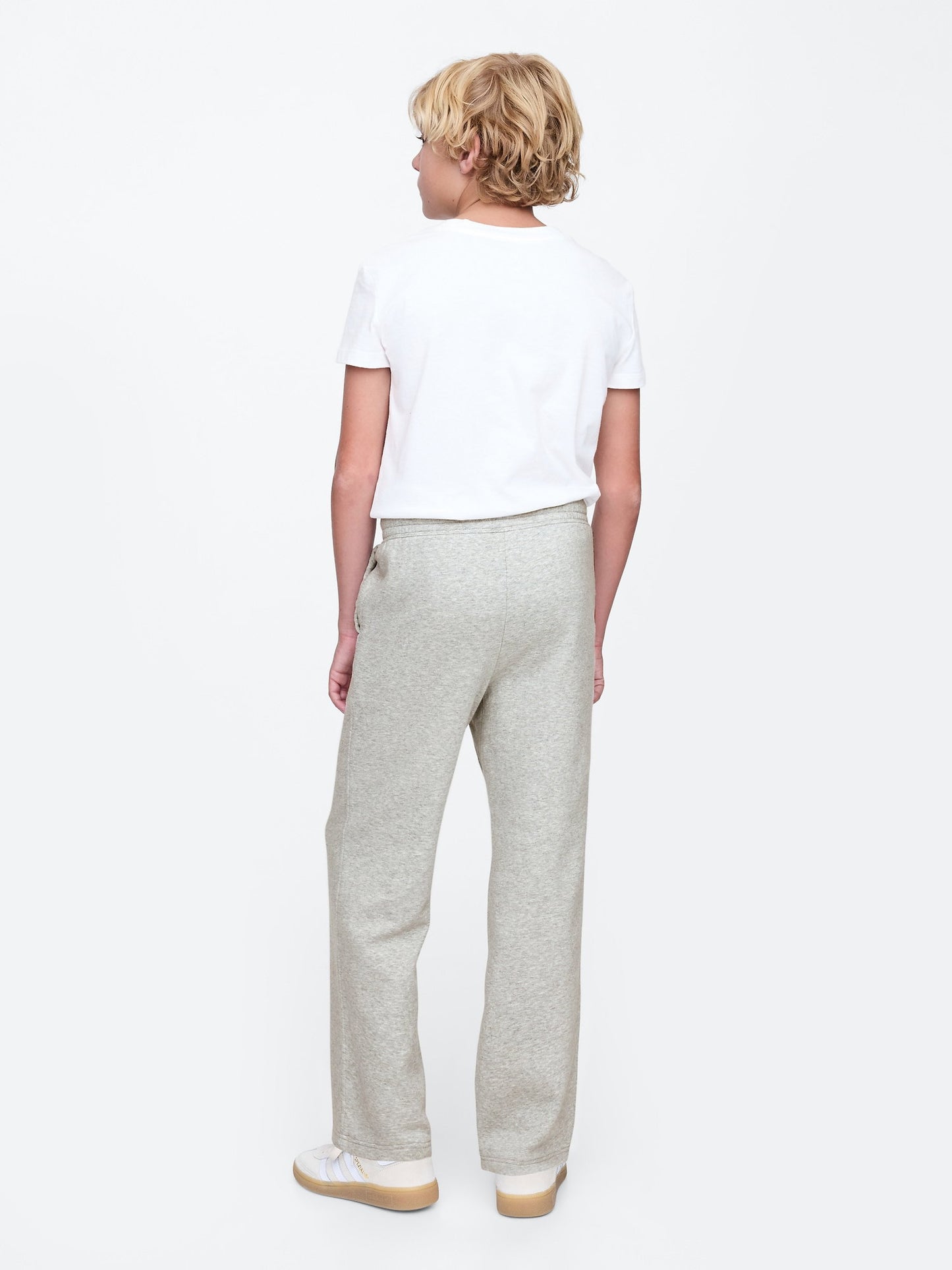 Gri Gap Logo Vintage Soft Baggy Eşofman Altı