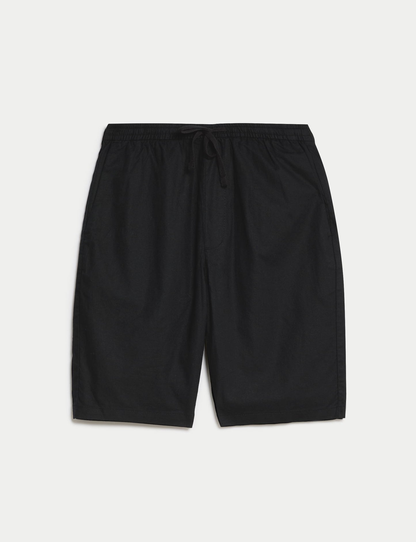 Regular Fit Keten Şort