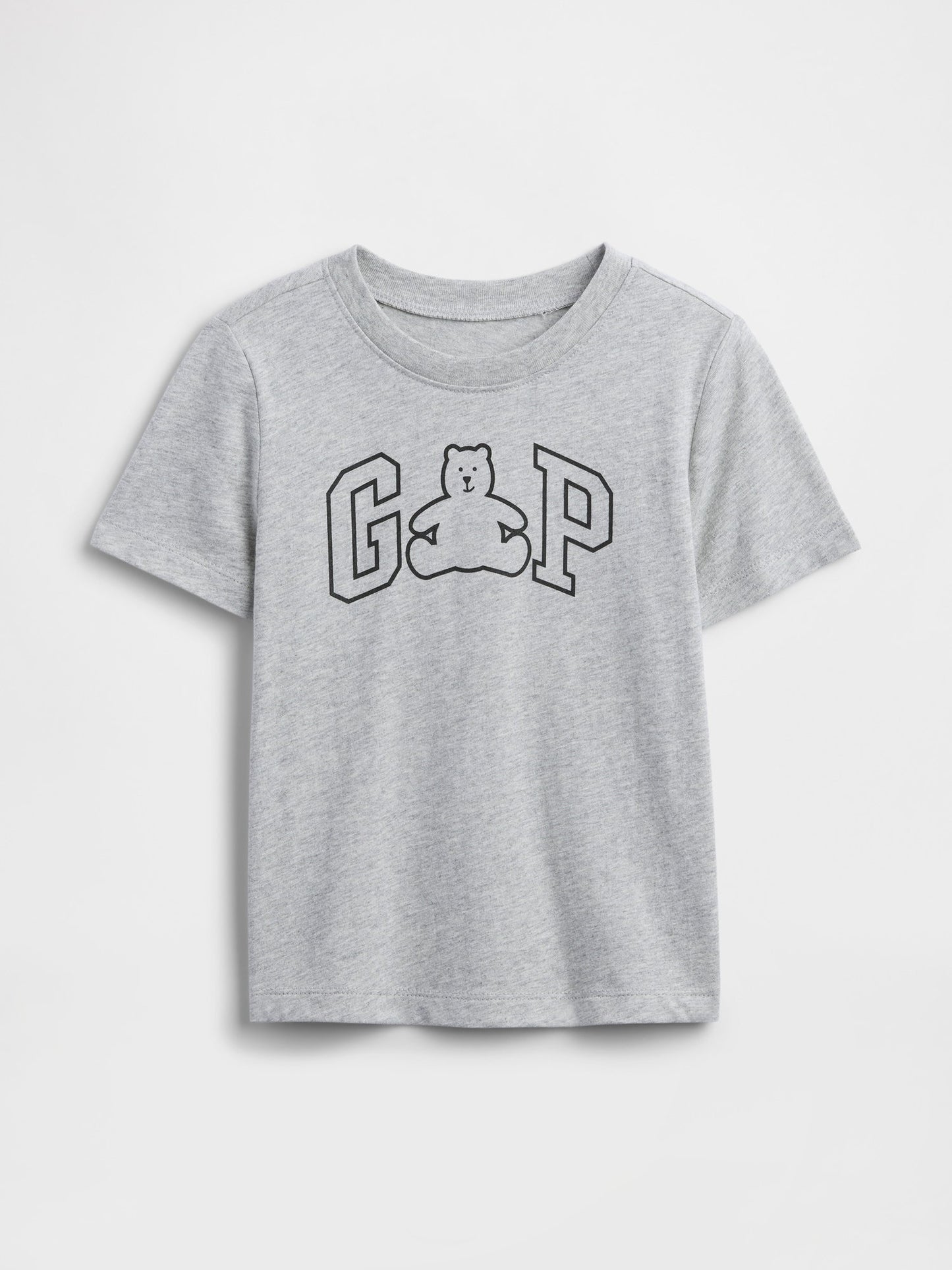 Açık Gri Logo T-shirt