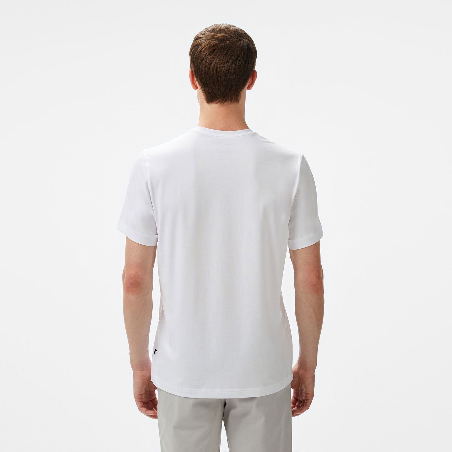 Nautica Erkek Beyaz Regular Fit T-shirt