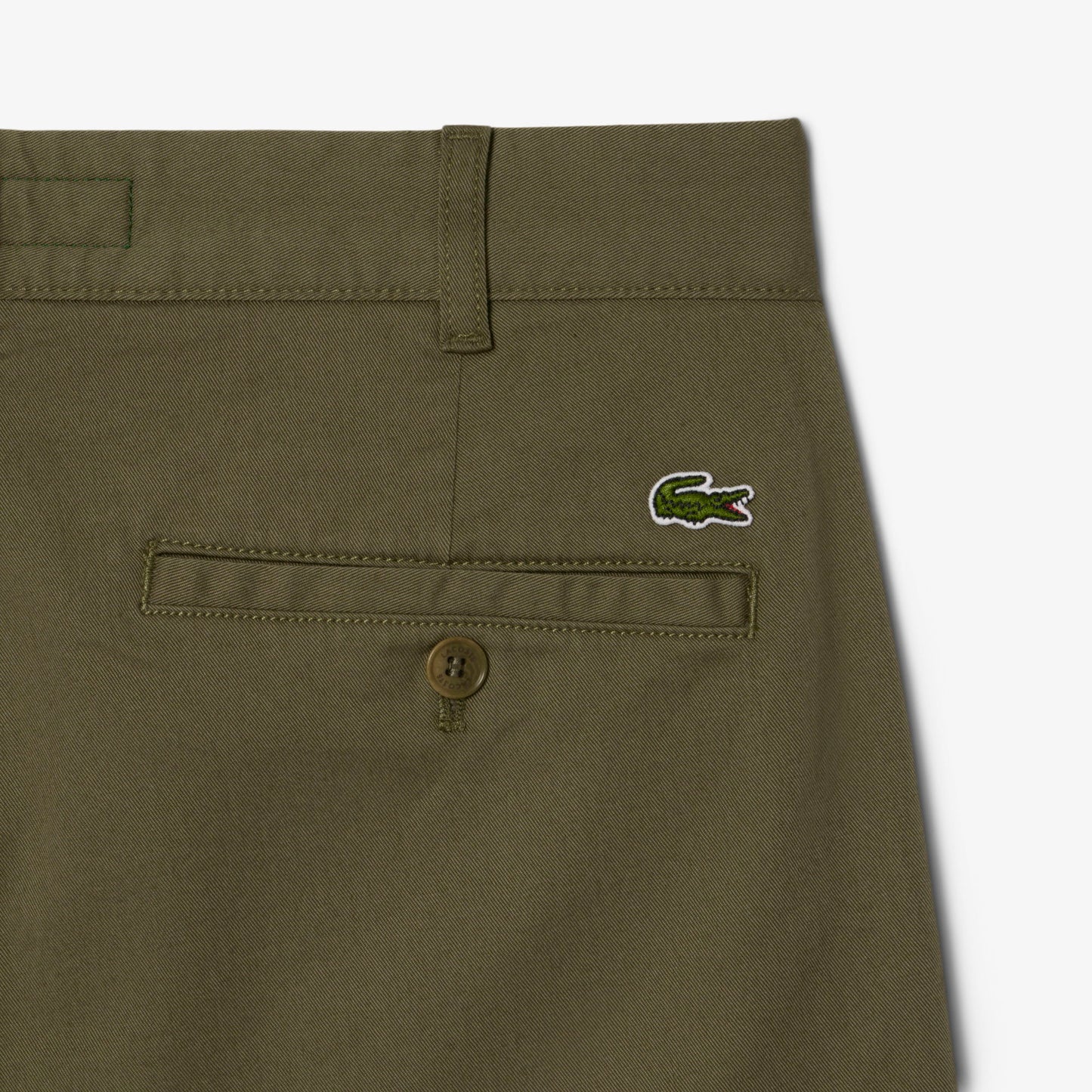 Lacoste Erkek Slim Fit Haki Chino Pantolon