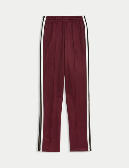 Pamuk Karışımlı Retro Yan Şeritli Jogger Pantolon