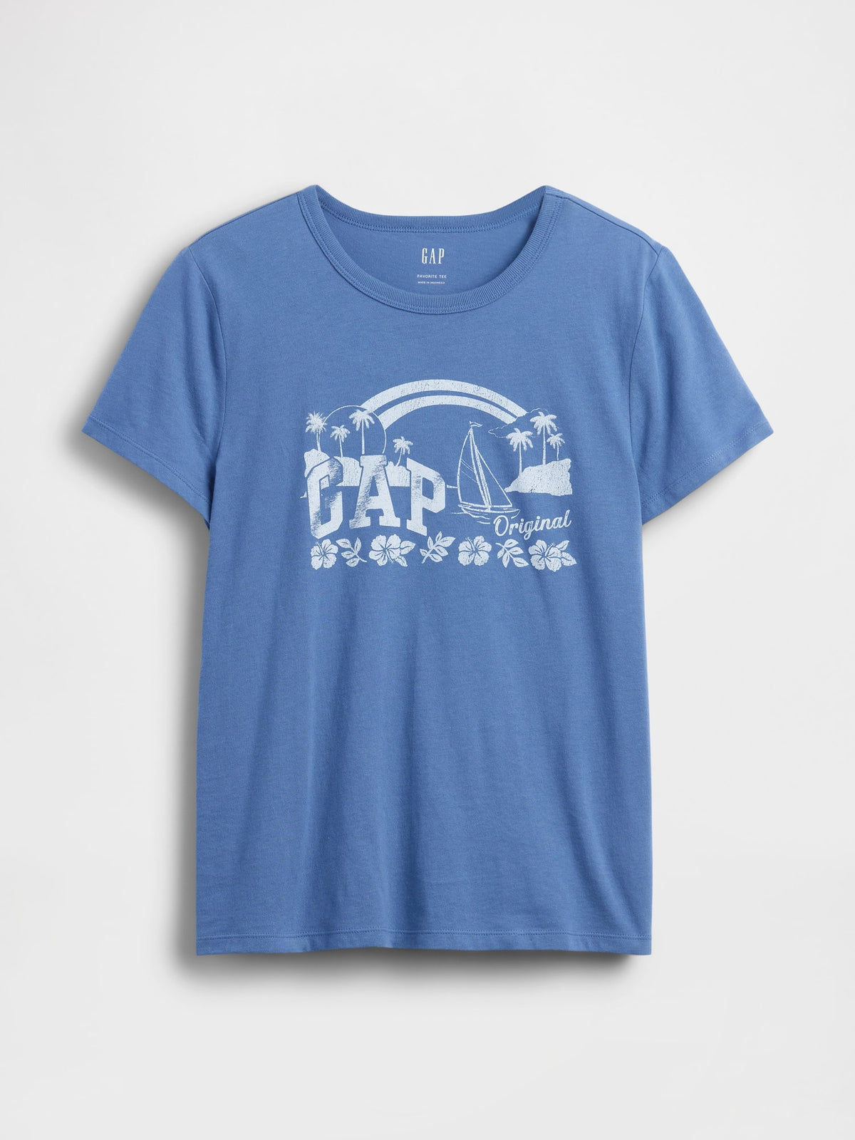 Kırık Beyaz Favorite Grafik Baskılı T-shirt