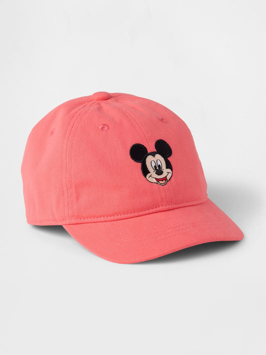 Pembe Gap × Disney Organik Pamuk Beyzbol Şapkası