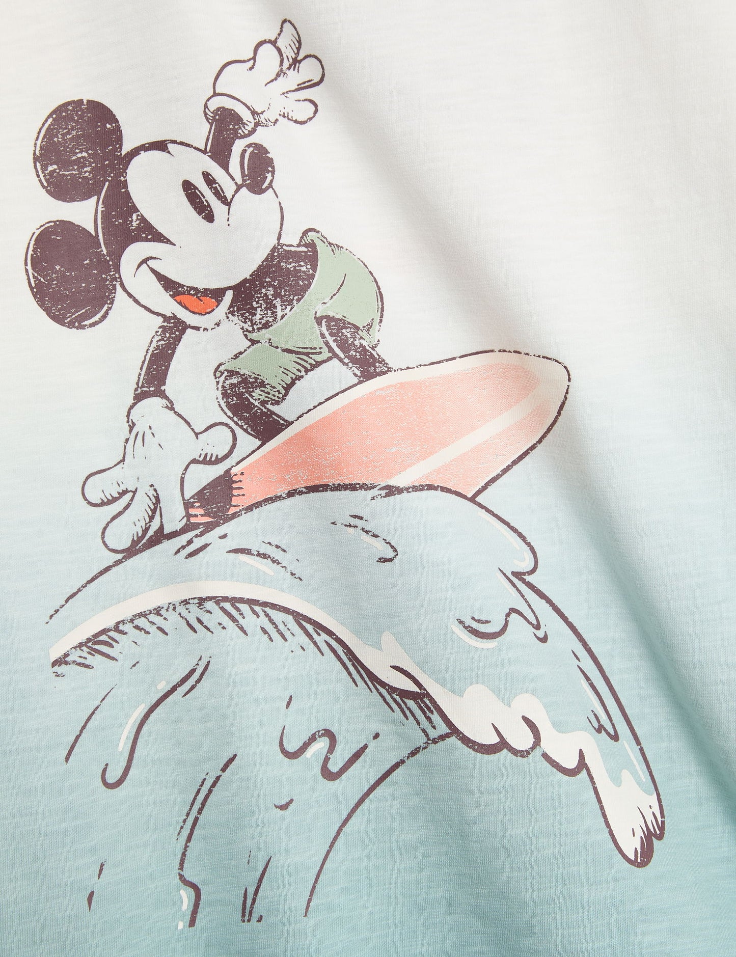 Saf Pamuklu Mickey Mouse:trade_mark: Tişört (1-8 Yaş)