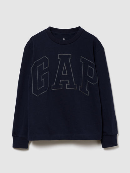 Lacivert Arch Logo T-shirt