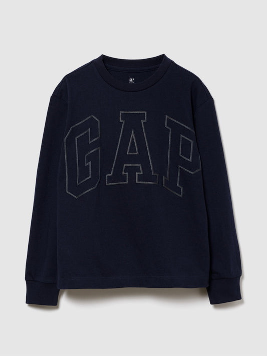 Lacivert Arch Logo T-shirt