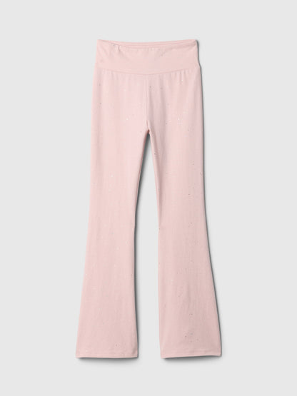 Pembe Flare Legging Tayt