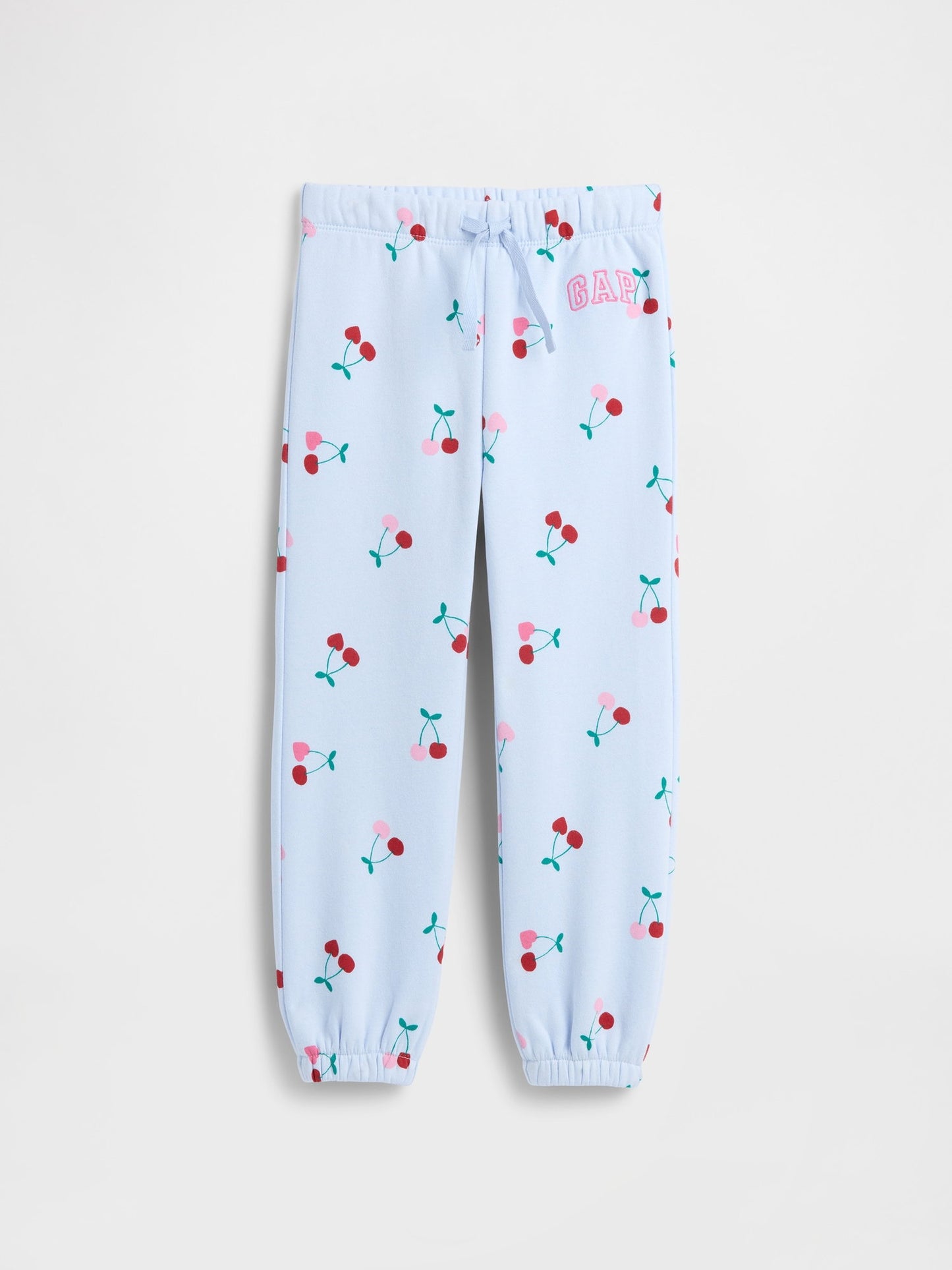 Açık Mavi Relaxed Pull-on Logo Eşofman Altı