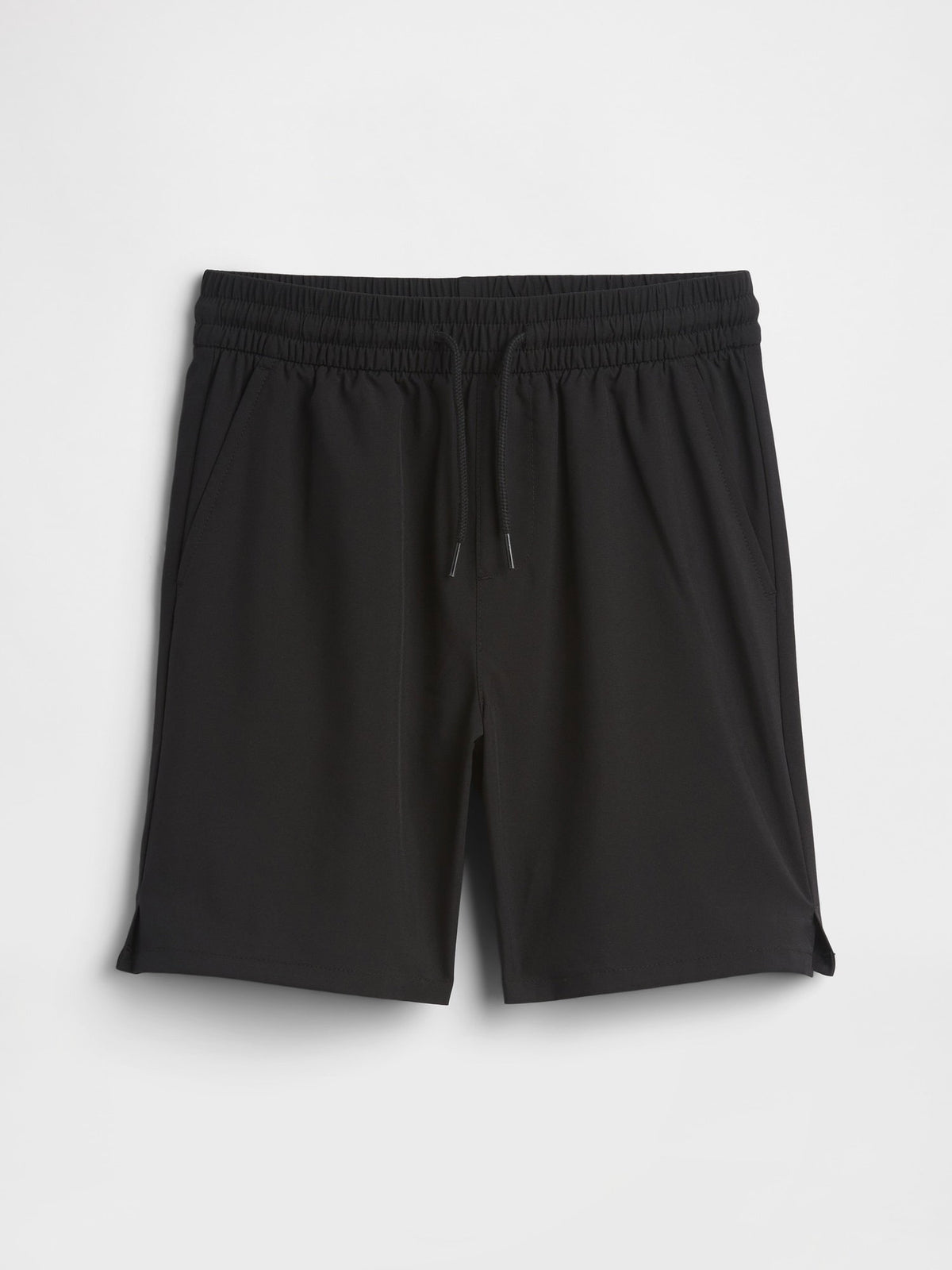 Siyah Relaxed Pull-on Performans Şort
