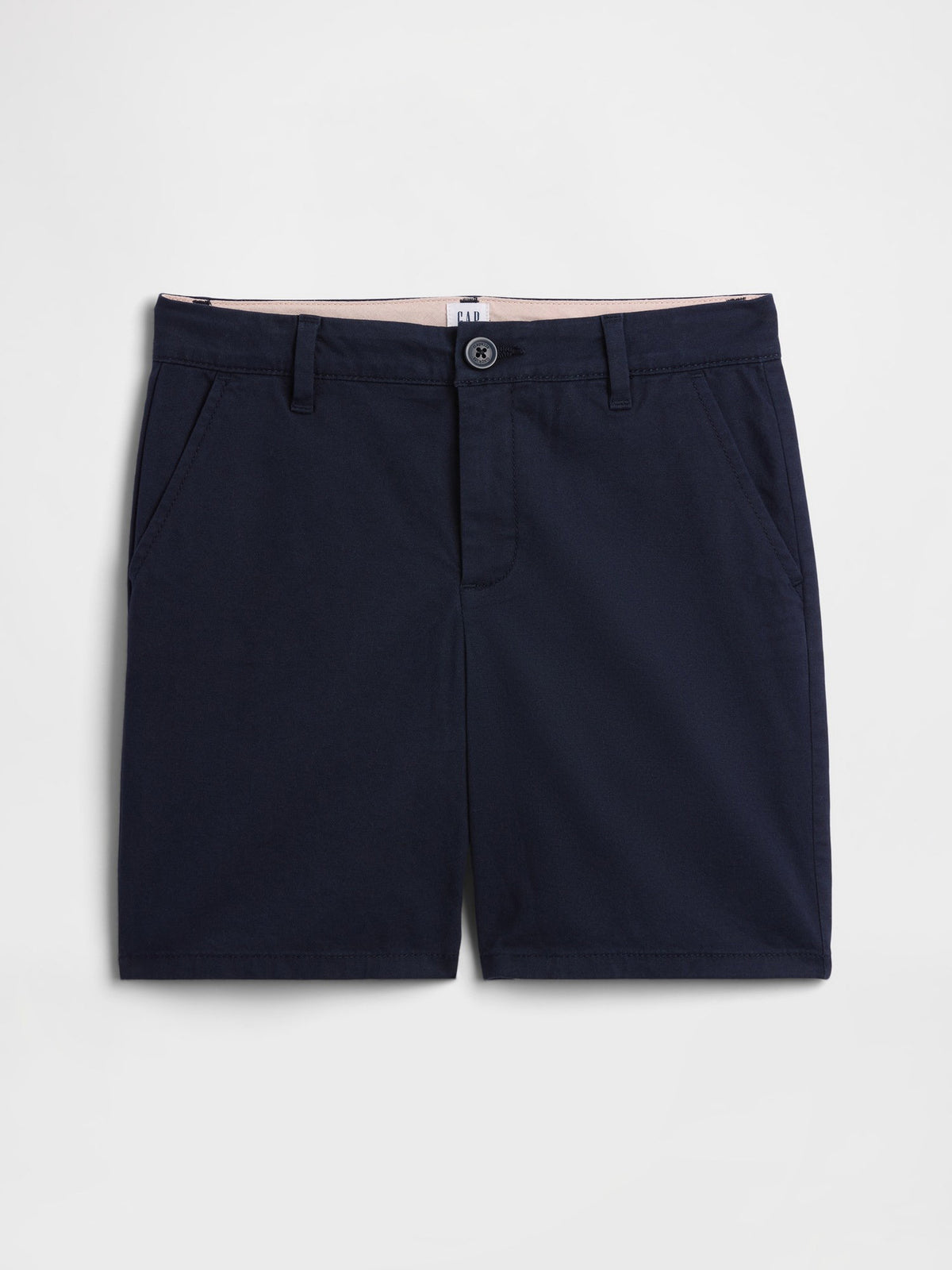 Lacivert Midi Uniform Şort