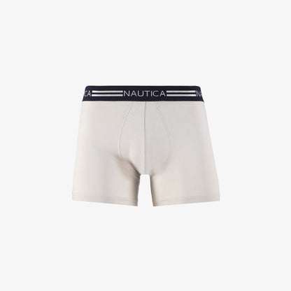Nautica Erkek Gri Standart Fit 3'lü Boxer
