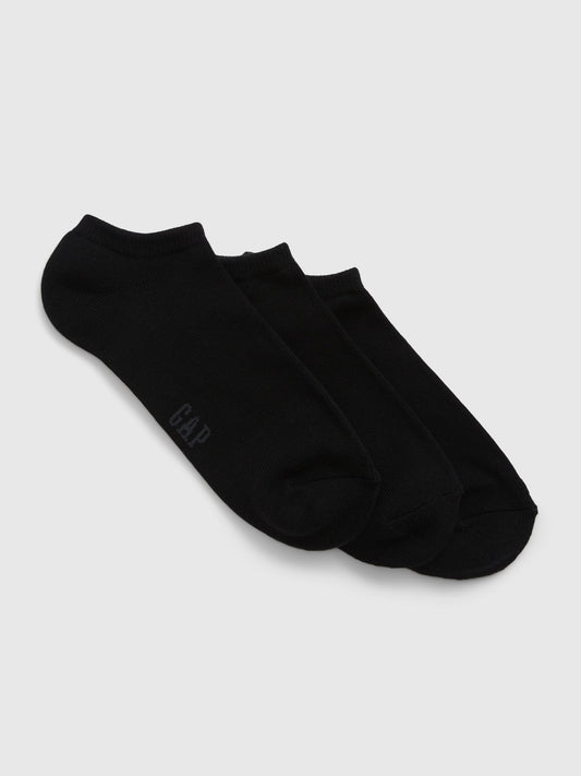 Siyah Basic Ankle 3'lü Çorap Seti