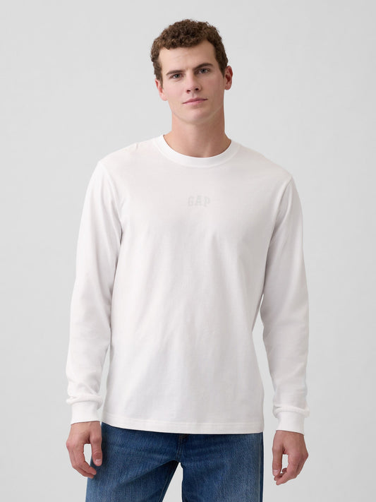 Beyaz Everyday Soft Relaxed Gap Mini-logo T-shirt