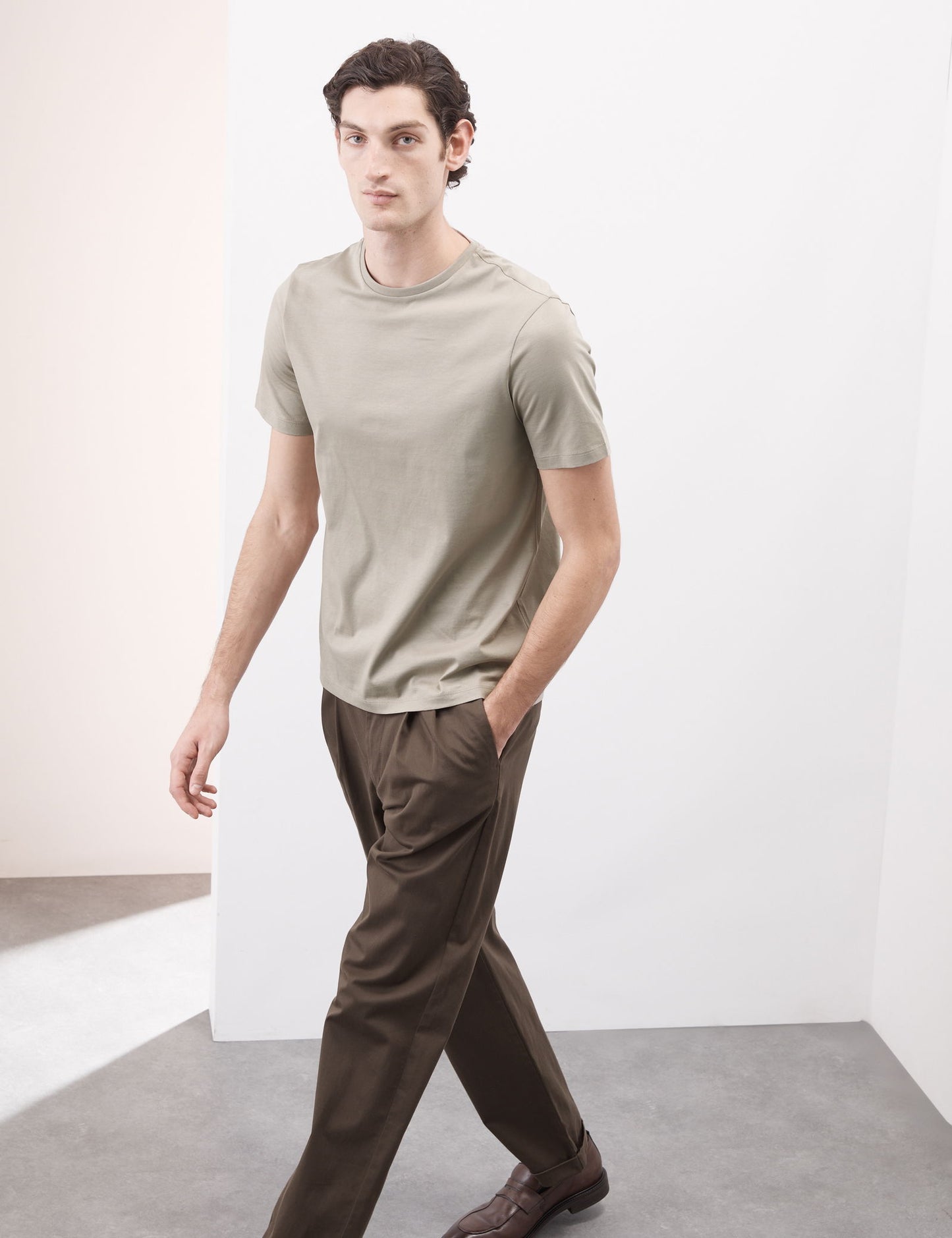 Pure Supima® Slim Fit Premium Pamuklu T-shirt