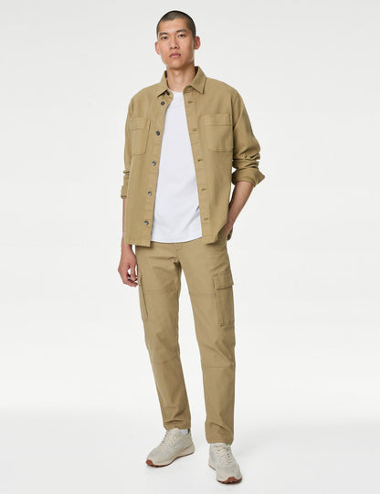 Tapered Fit Kargo Pantolon