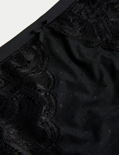 3'lü Amelia Dantelli Full Brief Külot