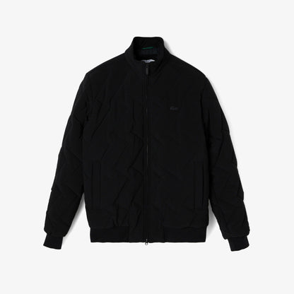 Lacoste Erkek Dik Yaka Siyah Ceket