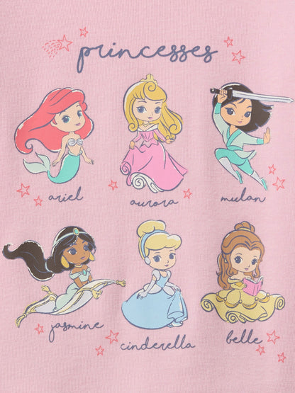 Pembe Disney Princess Pijama Takımı