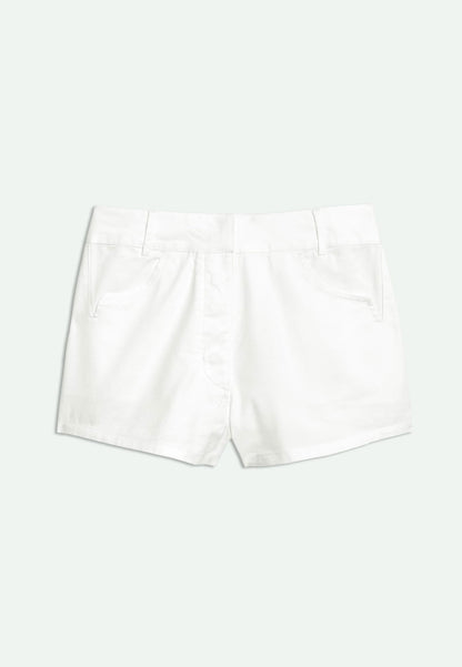 Saf Pamuklu Regular Fit Şort