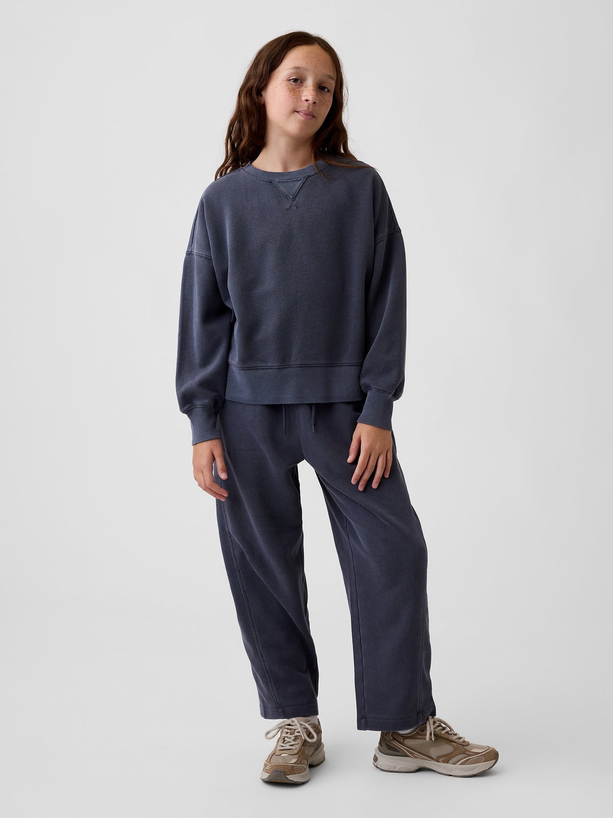 Koyu Gri Vintagesoft Relaxed Barrel Pantolon