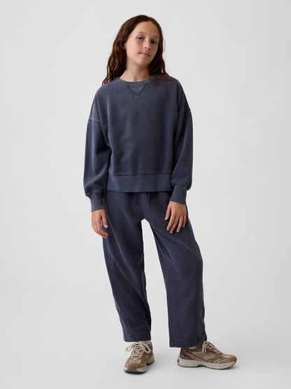 Koyu Gri Vintagesoft Relaxed Barrel Pantolon