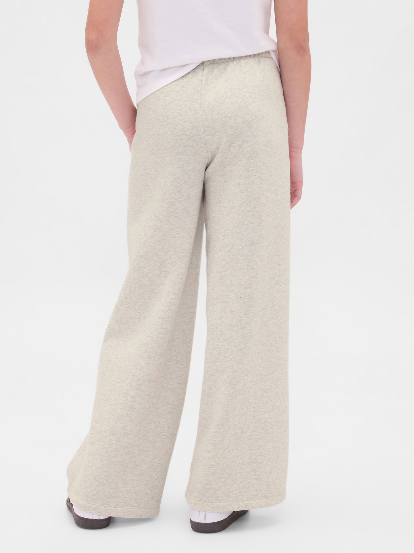 Açık Gri Vintage Soft Baggy Eşofman Altı