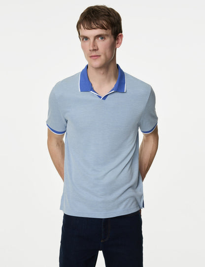 Regular Fit Kısa Kollu Polo Yaka T-shirt