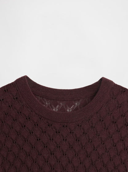 Bordo Pointelle Kazak