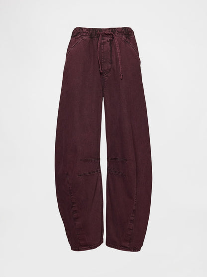 Bordo Mid Rise Ultrasoft Easy Horseshoe Jean Pantolon