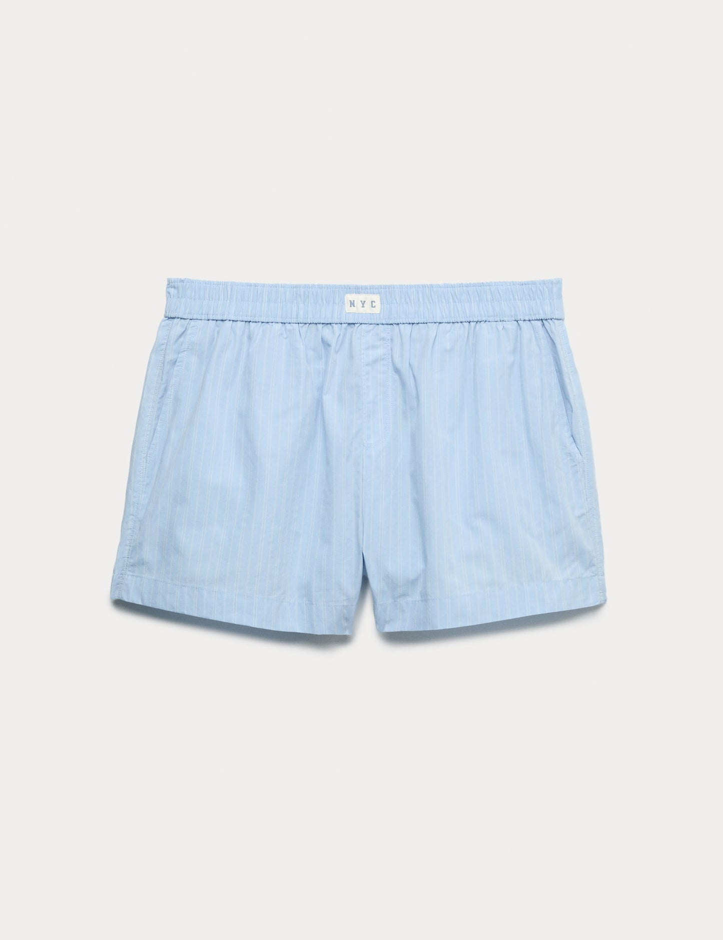 Pure Cotton Şeritli Pijama Şort