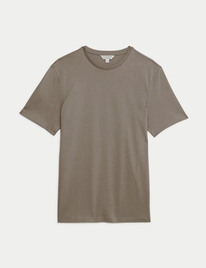 Pure Supima® Slim Fit Premium Pamuklu T-shirt