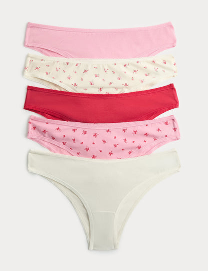 5'li Cotton Lycra:registered: Brazilian Külot Seti