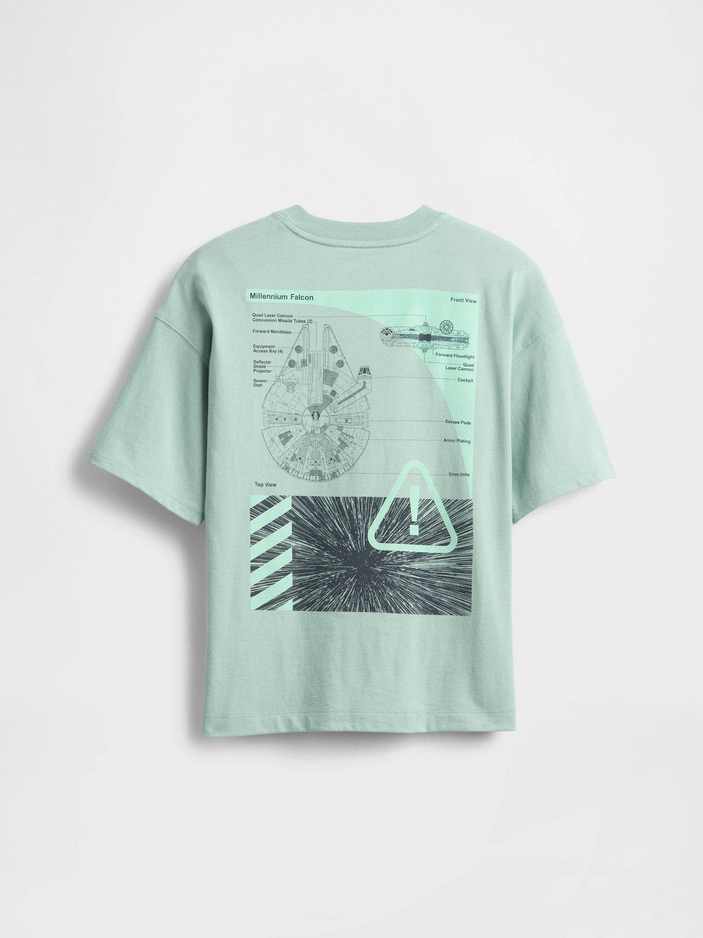 Mavi Star Wars Grafikli T-shirt